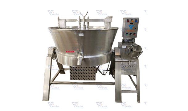 steam opearted khoya machine with tilting