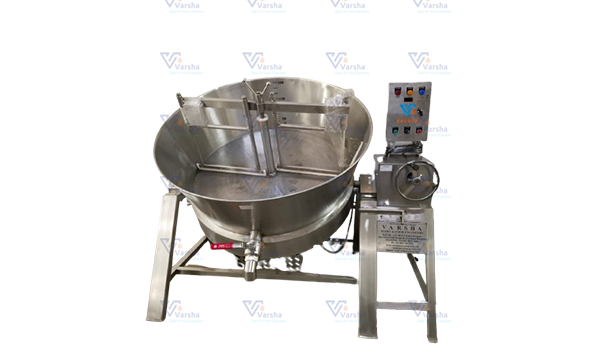 Steam Operated Khoya Making Machine with Tilting Facility